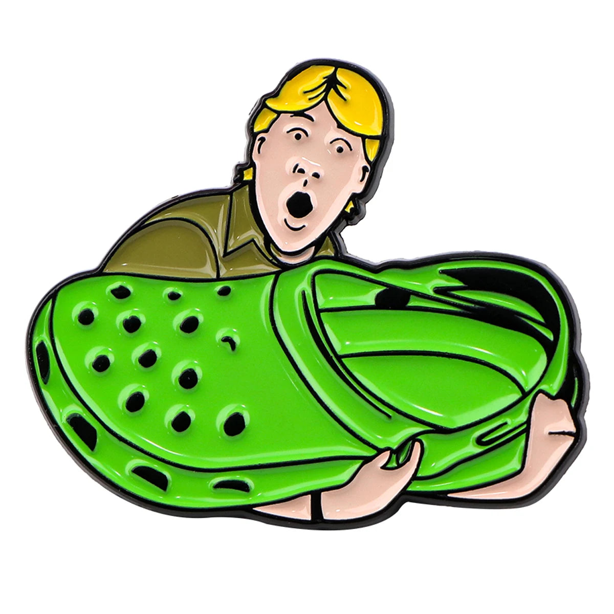 Came across some green Crocs