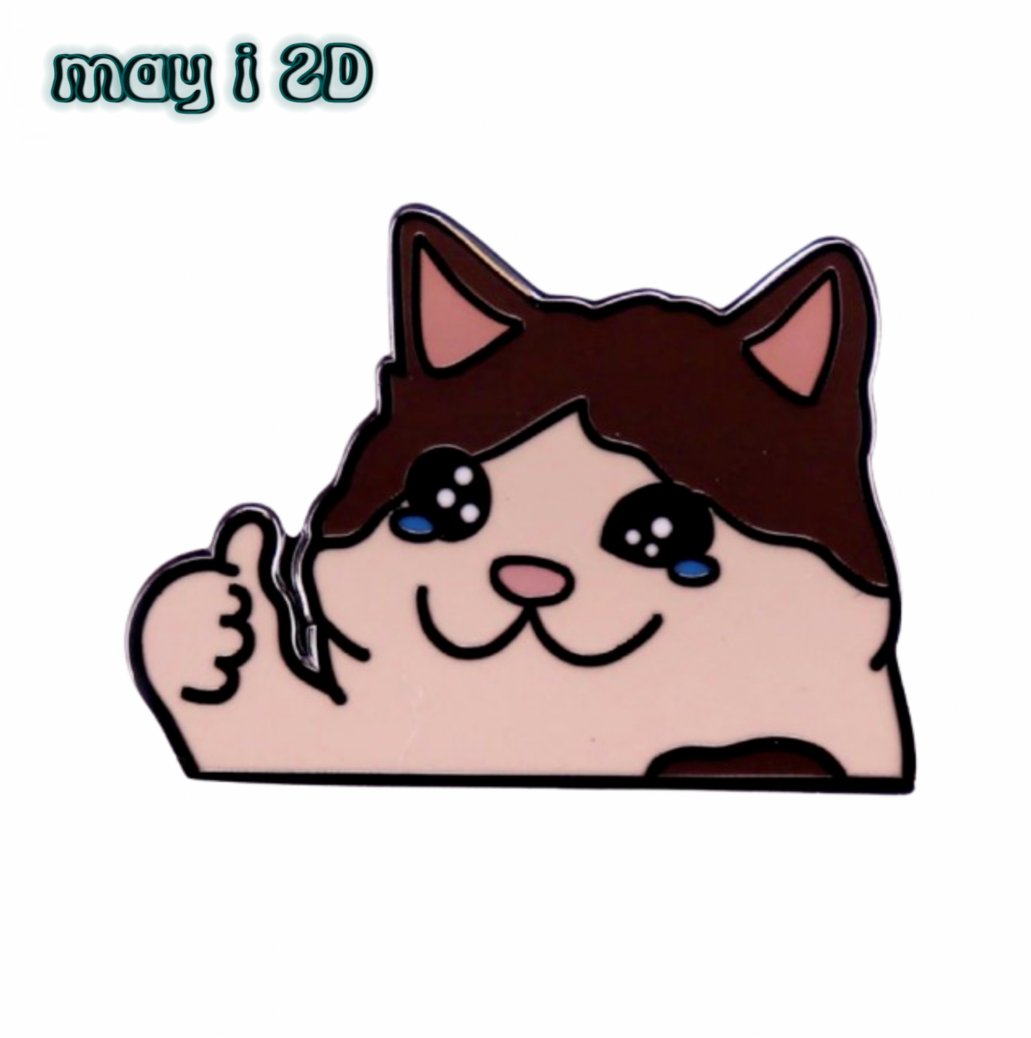 Pathetically sad cat