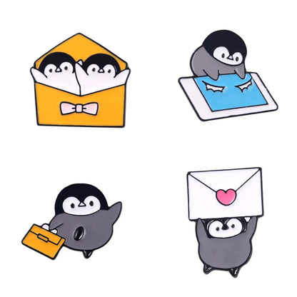 Fluffy Penguin lettering