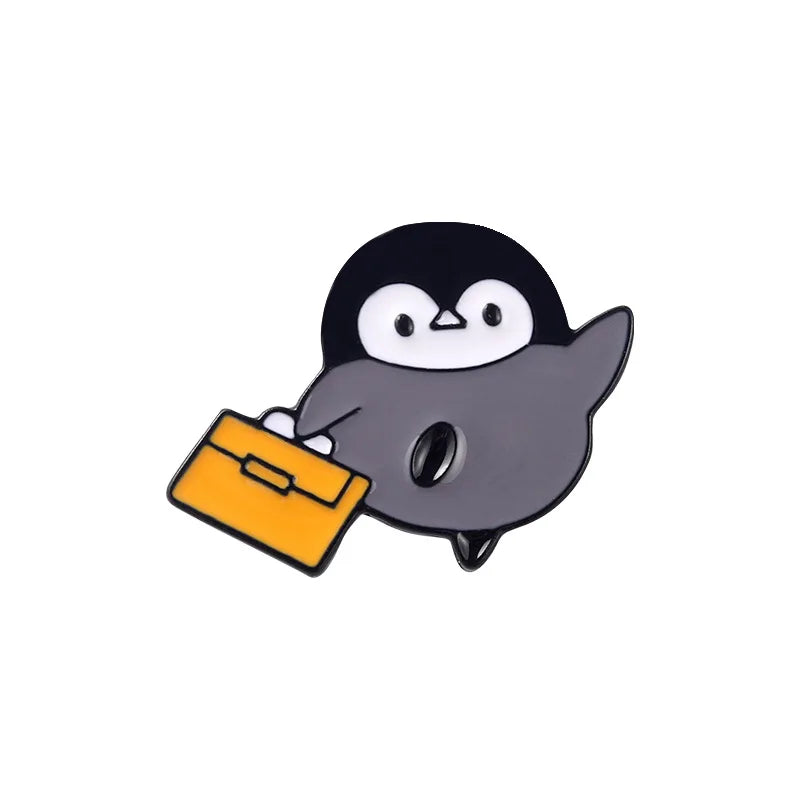 Fluffy Penguin lettering