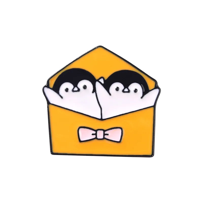 Fluffy Penguin lettering