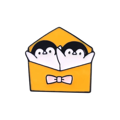 Fluffy Penguin lettering
